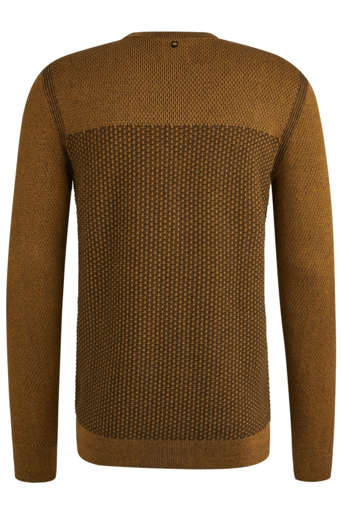 PME legend camel heren trui | Achteraanzicht