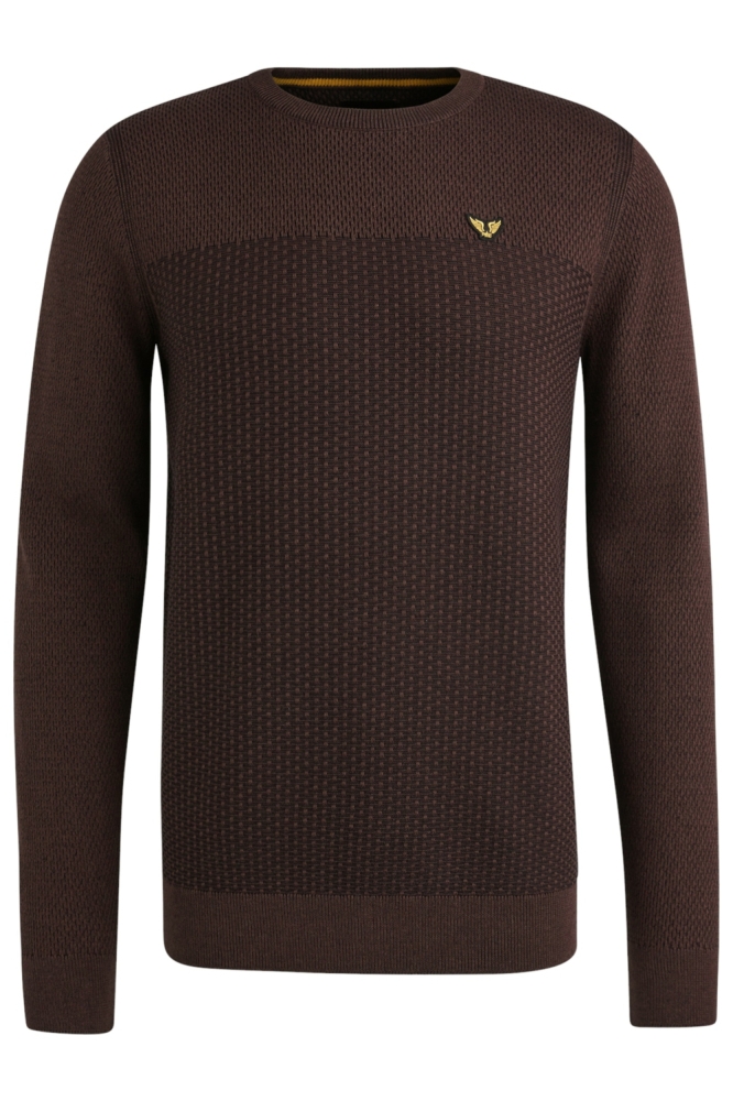 PME legend paarse heren trui | Vooraanzicht