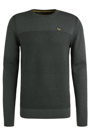 PME legend crewneck cotton plated crew neck Groen