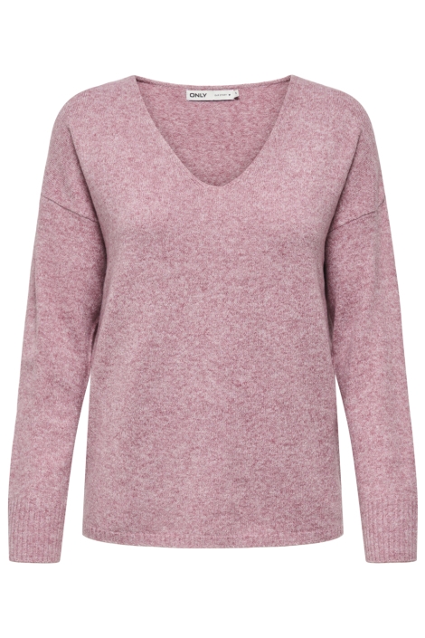 Only roze dames trui | Vooraanzicht