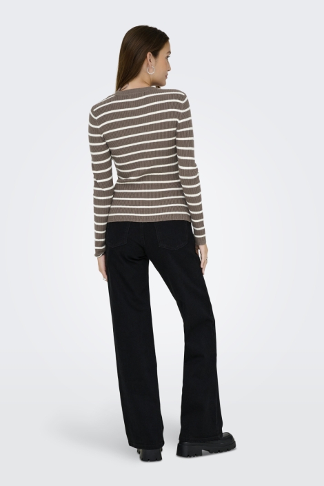 Only bruine dames trui | Model