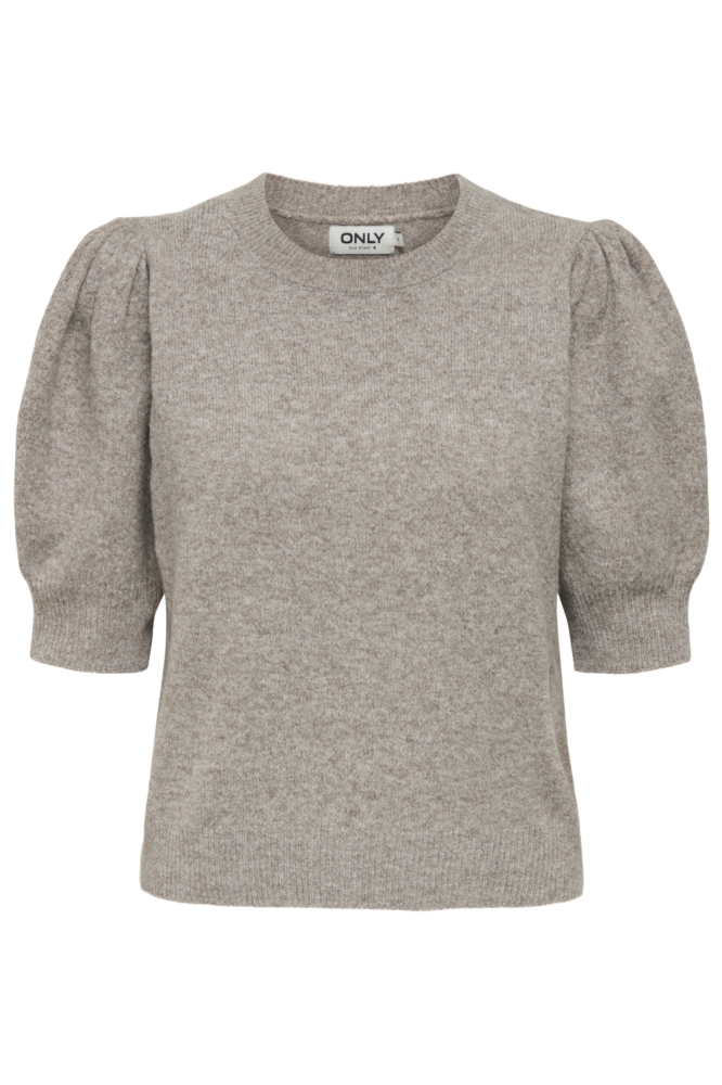 Only bruine dames trui | Vooraanzicht