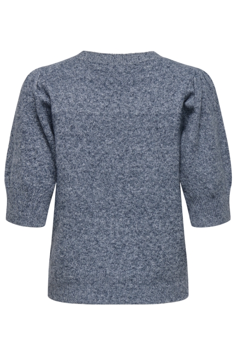 Only blauwe dames trui | Achteraanzicht