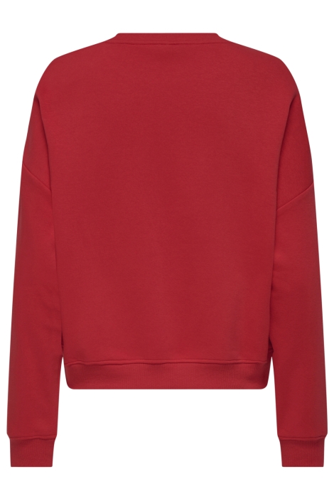 Only rode dames sweater | Achteraanzicht