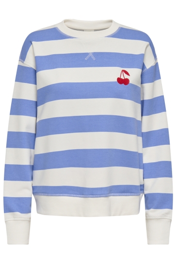 Jacqueline de Yong JDYBETINA L/S EMBROIDERY SWEAT JRS 15362882 EBB AND FLOW/CD/EBB AND FLOW