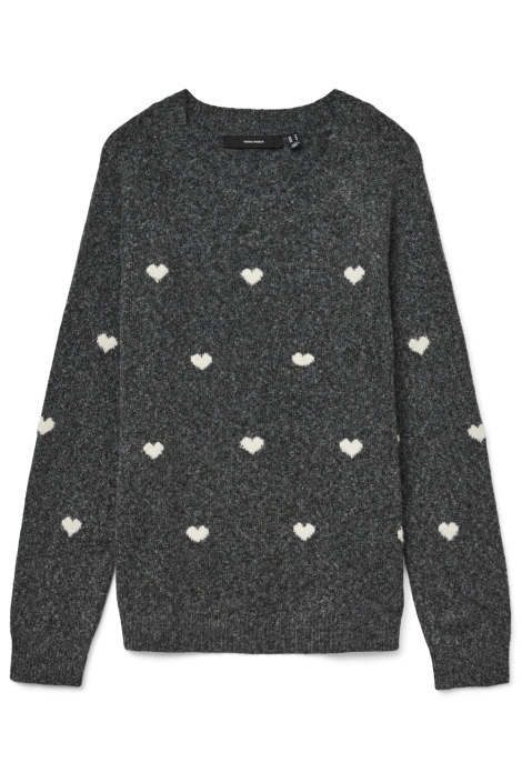 Vero Moda grijze dames trui | Vooraanzicht