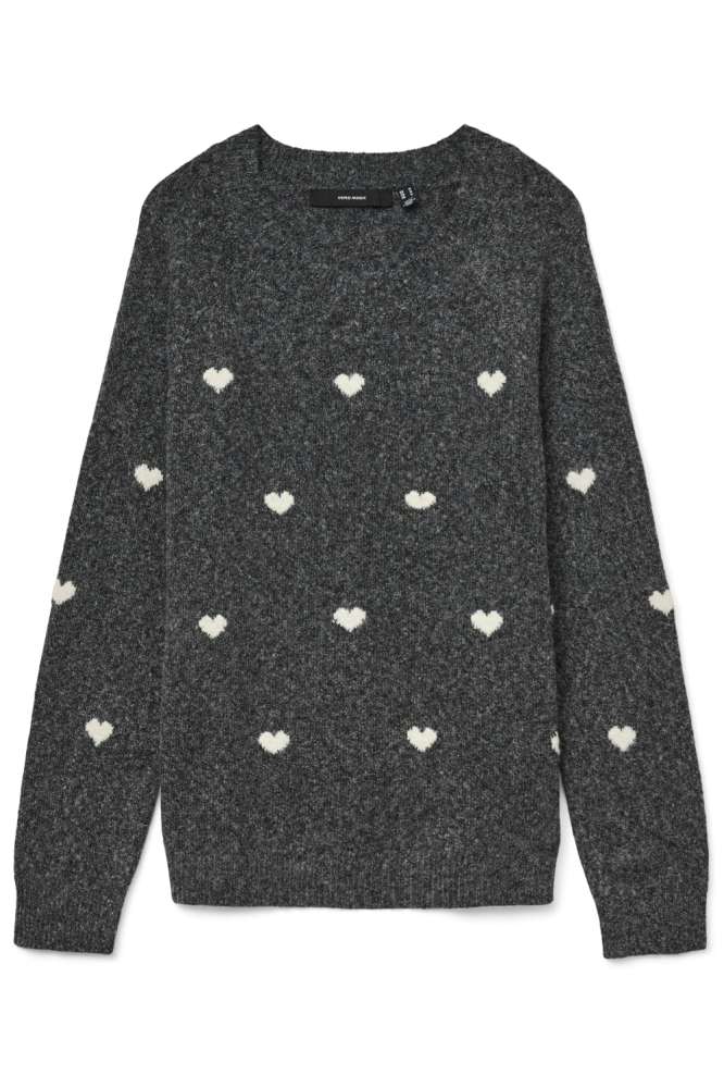 Vero Moda grijze dames trui | Vooraanzicht