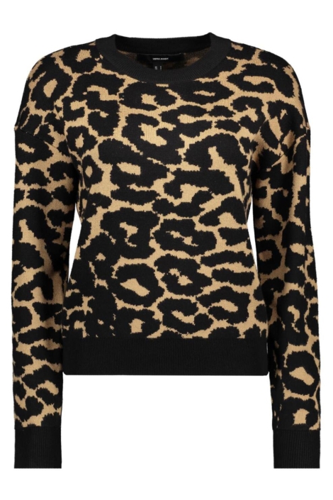 Vero Moda camel dames trui | Vooraanzicht