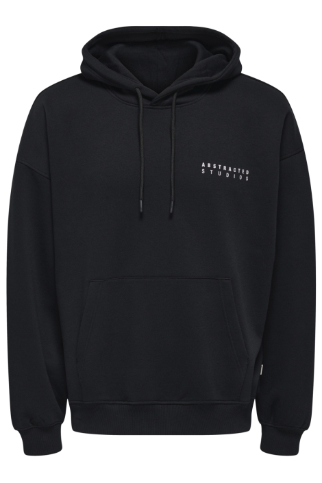 Only & Sons zwarte heren sweater | Vooraanzicht