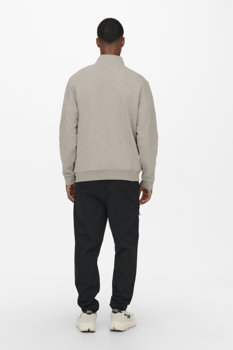 Only & Sons beige heren sweater | Model