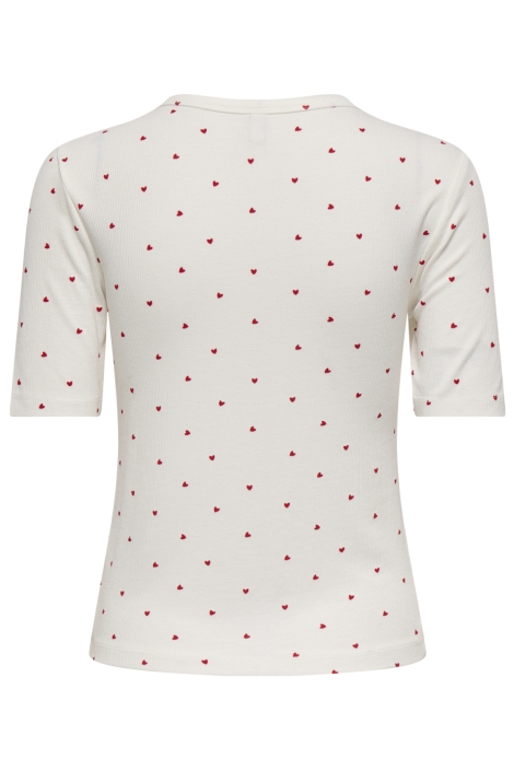 Only witte dames vest | Achteraanzicht