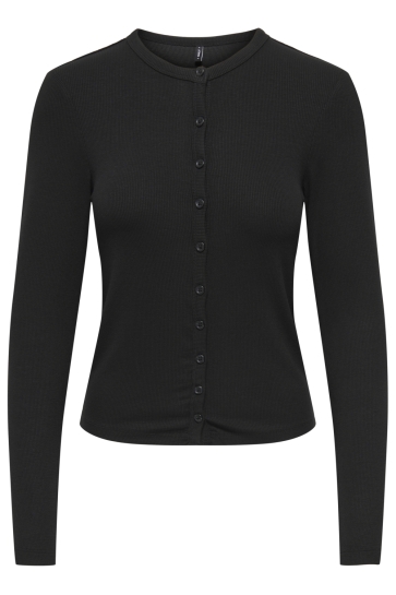 Only Vest ONLNORA L/S CARDIGAN CS JRS 15370900 Black