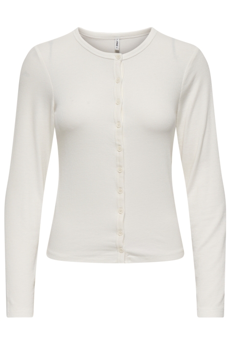 Only witte dames vest | Vooraanzicht