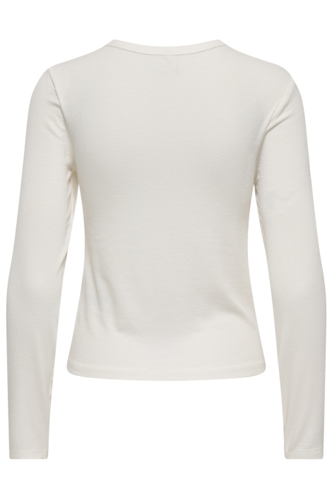 Only witte dames vest | Achteraanzicht