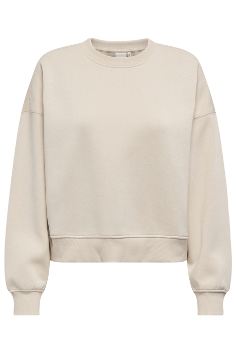 Only ecru dames sweater | Vooraanzicht