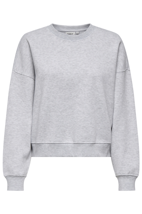Only grijze dames sweater | Vooraanzicht