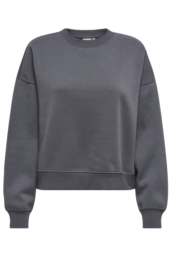 Only blauwe dames sweater | Vooraanzicht