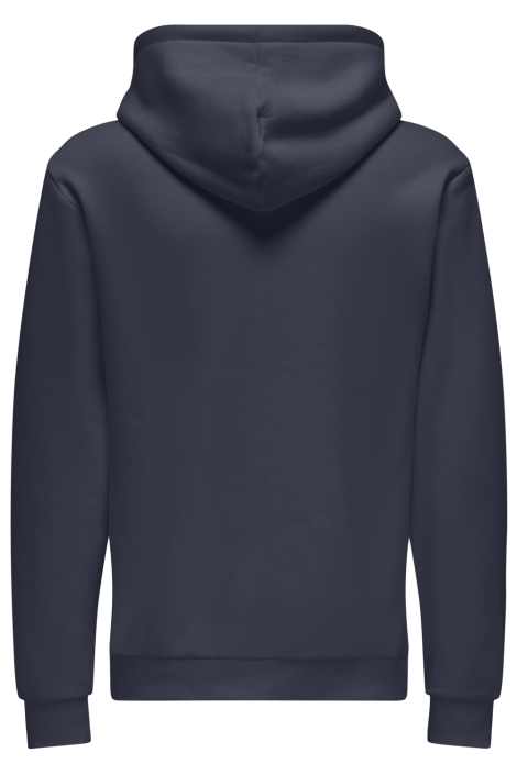 Only & Sons blauwe heren sweater | Achteraanzicht