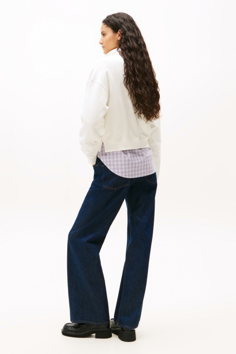 Tommy Jeans witte dames sweater | Model