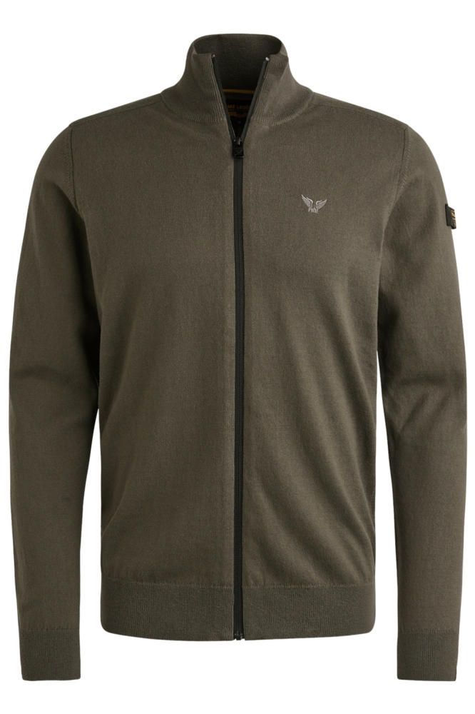 PME legend groene heren vest | Vooraanzicht