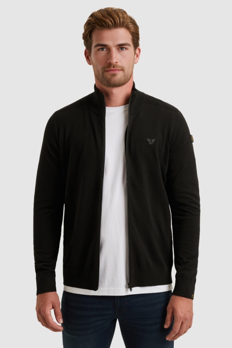 PME legend zwarte heren vest | Model vooraanzicht