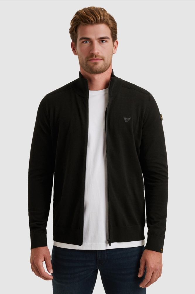 PME legend zwarte heren vest | Model vooraanzicht