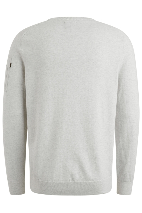 PME legend grijze heren trui | Achteraanzicht
