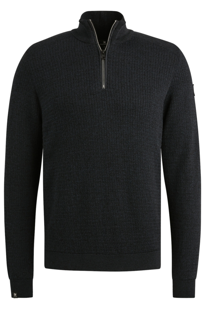 Vanguard blauwe heren trui | Vooraanzicht