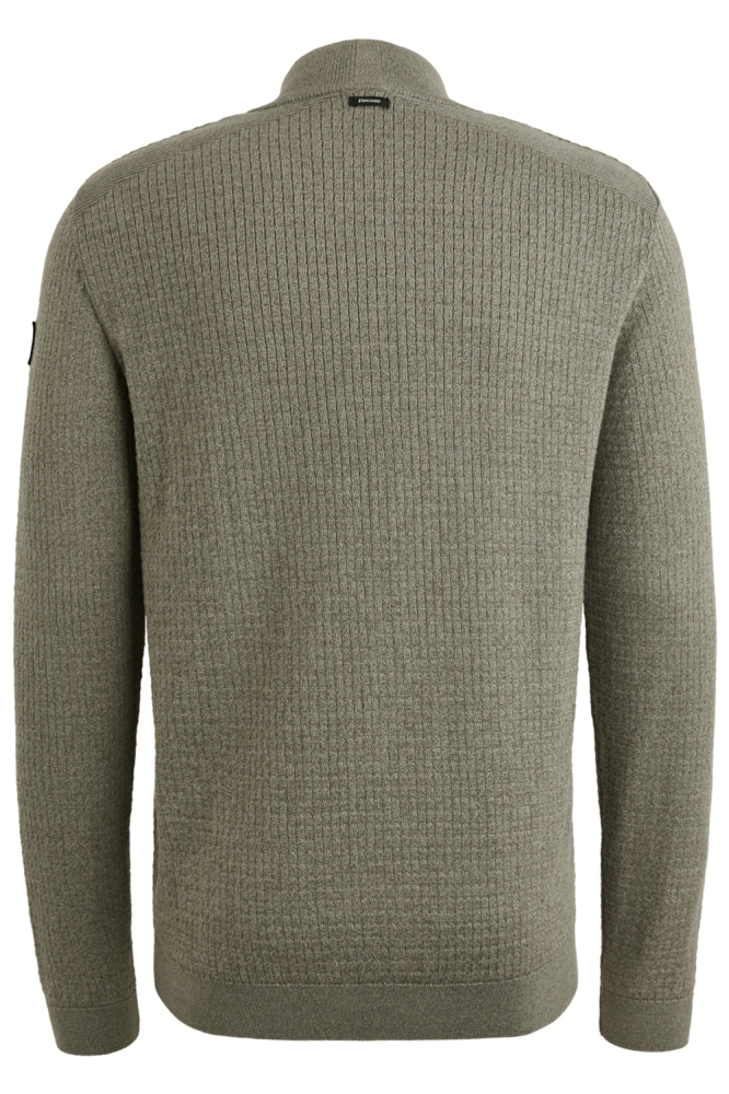 Vanguard groene heren trui | Achteraanzicht