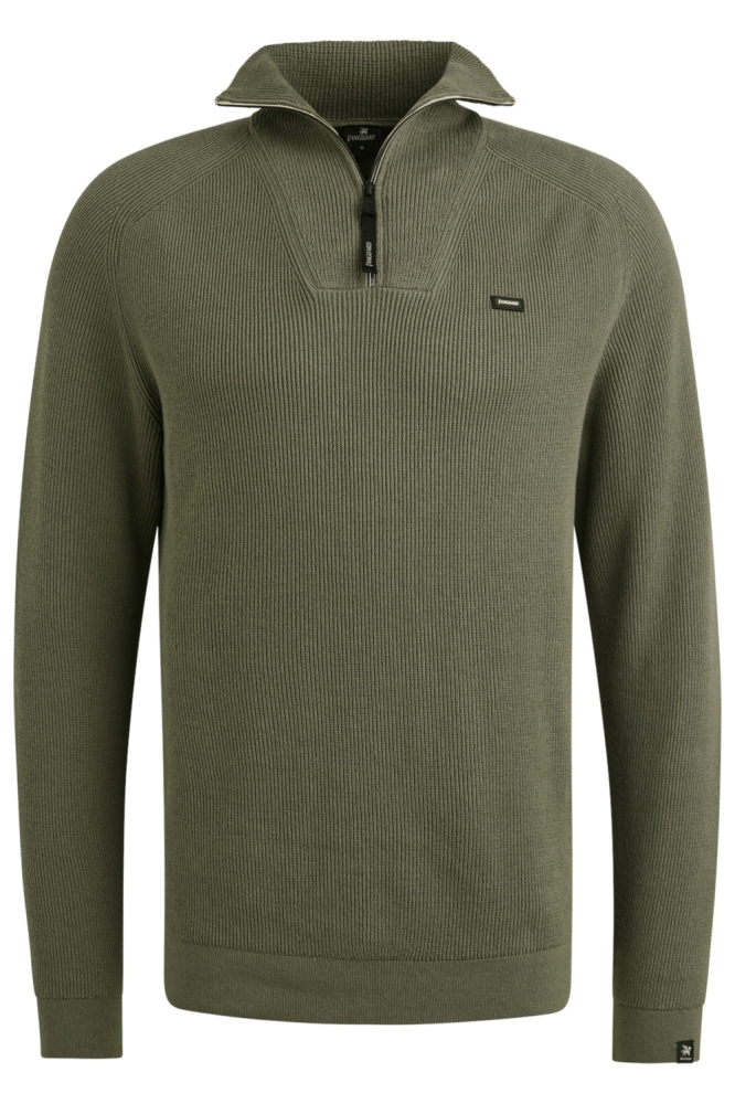 Vanguard groene heren trui | Vooraanzicht