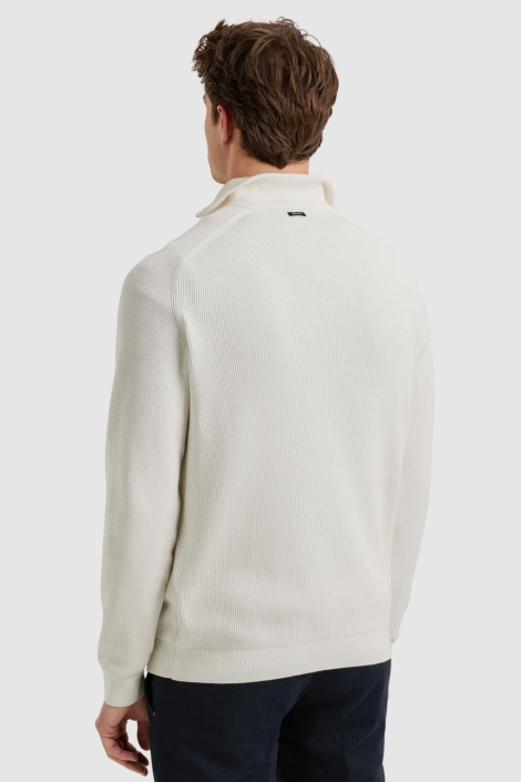 Vanguard witte heren trui | Model achteraanzicht