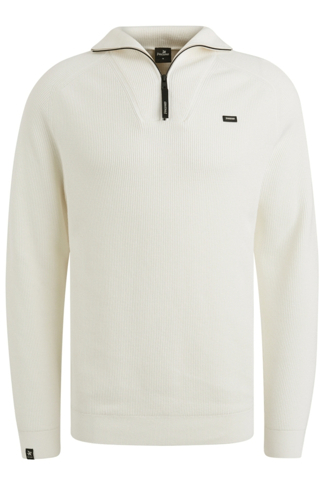 Vanguard witte heren trui | Vooraanzicht