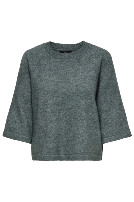 Only groene dames trui | Vooraanzicht