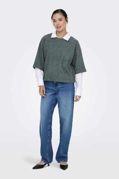 Only groene dames trui | Model