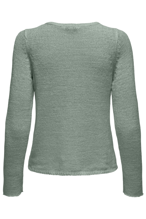 Only groene dames trui | Achteraanzicht