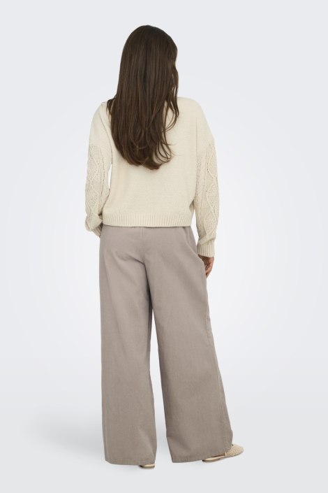 Only beige dames trui | Model