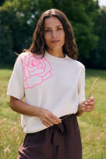 LolaLiza Trui N BIGFLOFUN 04006981 1013 Vanilla/Violine