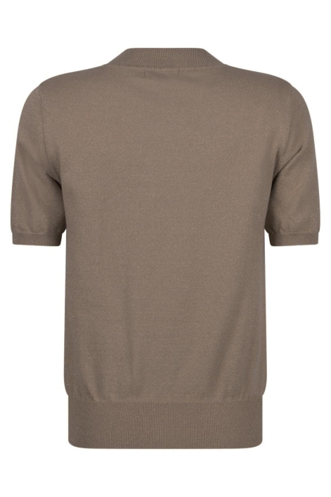 Zoso camel dames t-shirt | Achteraanzicht