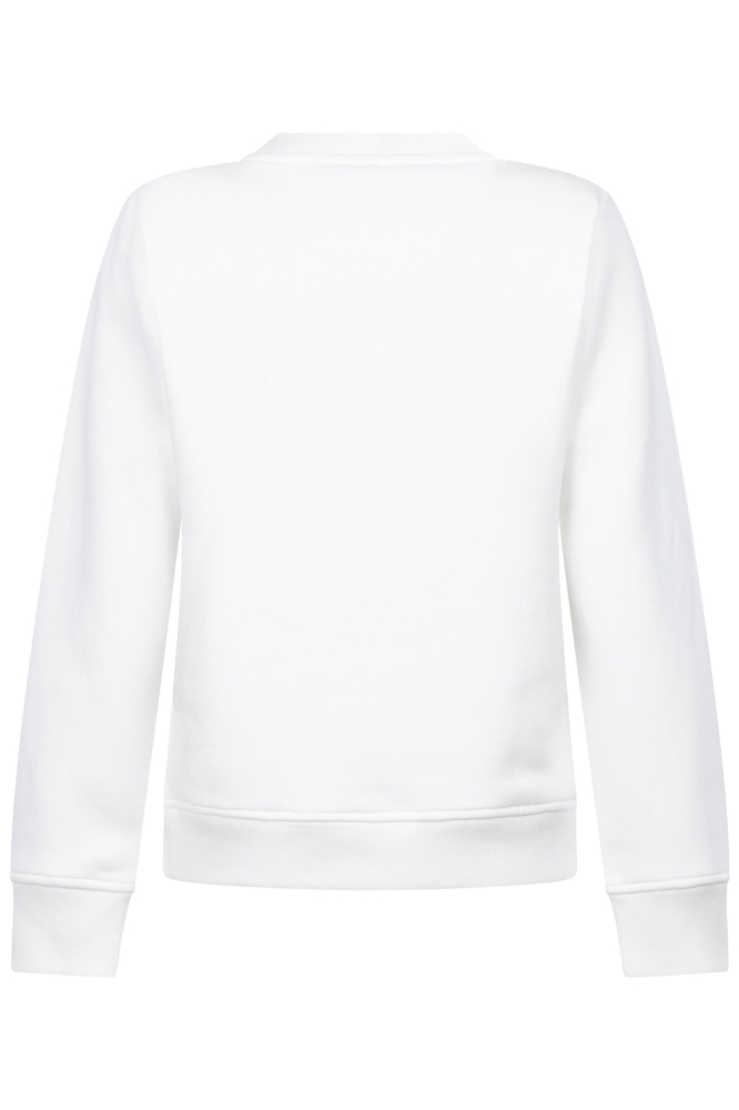 Zoso witte dames sweater | Achteraanzicht