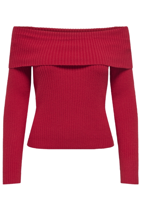 Only rode dames trui | Vooraanzicht