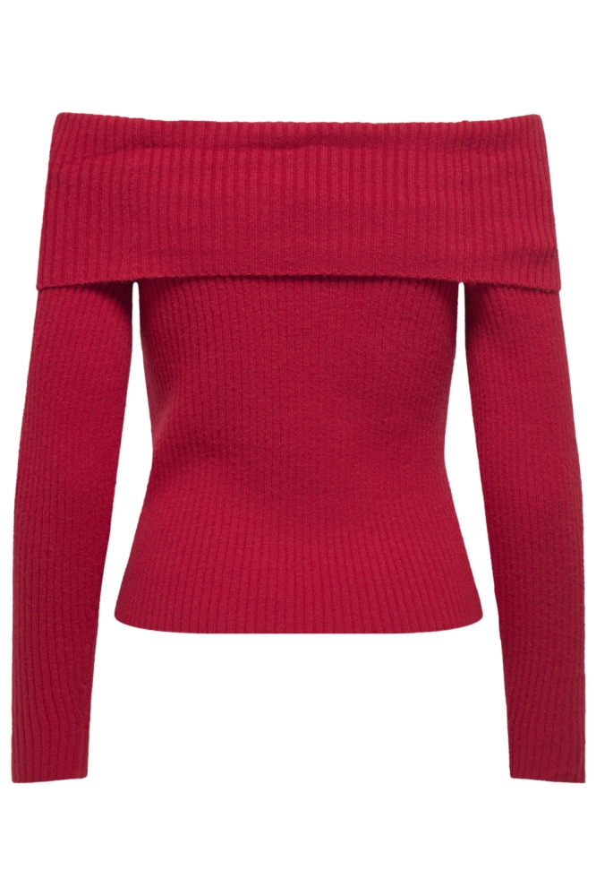 Only rode dames trui | Achteraanzicht