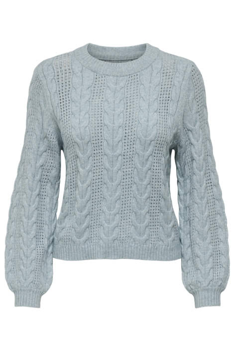 Only blauwe dames trui | Vooraanzicht