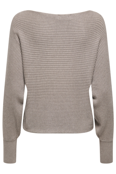 Only camel dames trui | Achteraanzicht