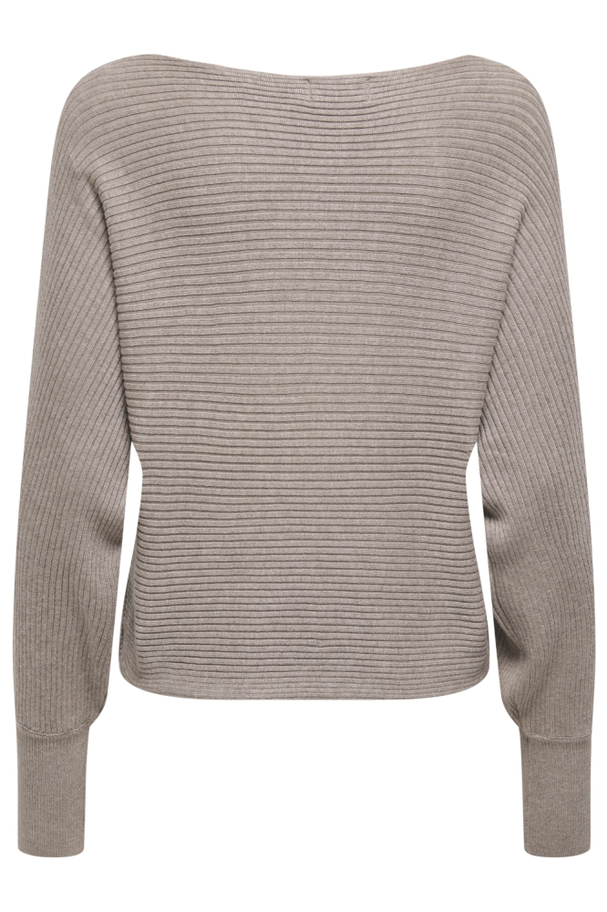 Only camel dames trui | Achteraanzicht