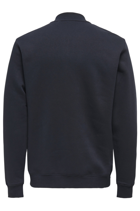 Only & Sons zwarte heren vest | Achteraanzicht