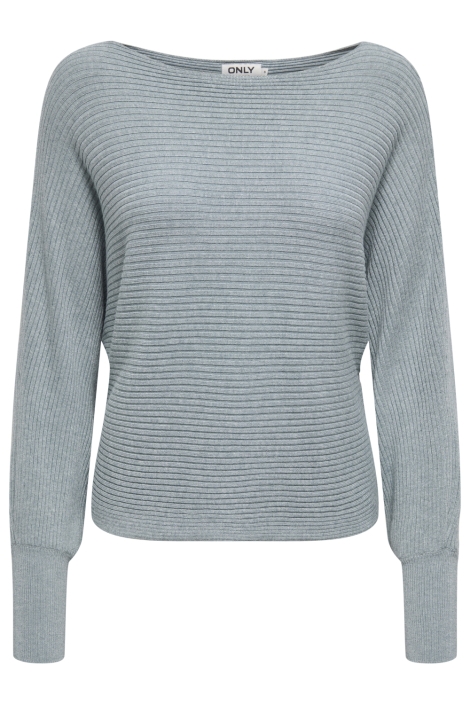 Only blauwe dames trui | Vooraanzicht