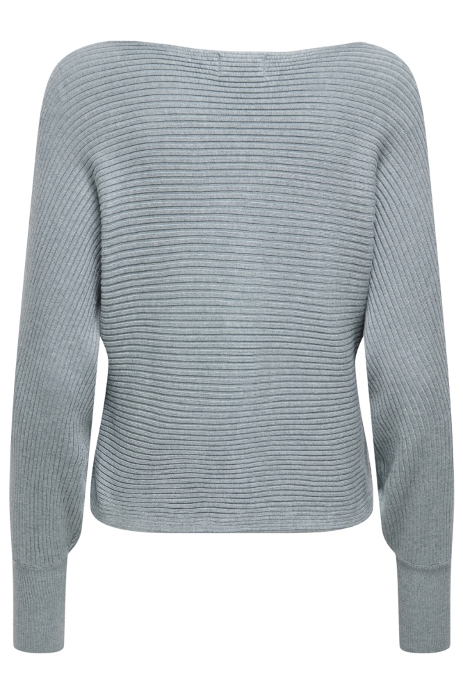 Only blauwe dames trui | Vooraanzicht