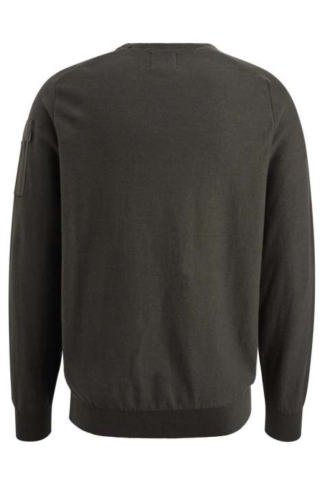 PME legend groene heren trui | Achteraanzicht