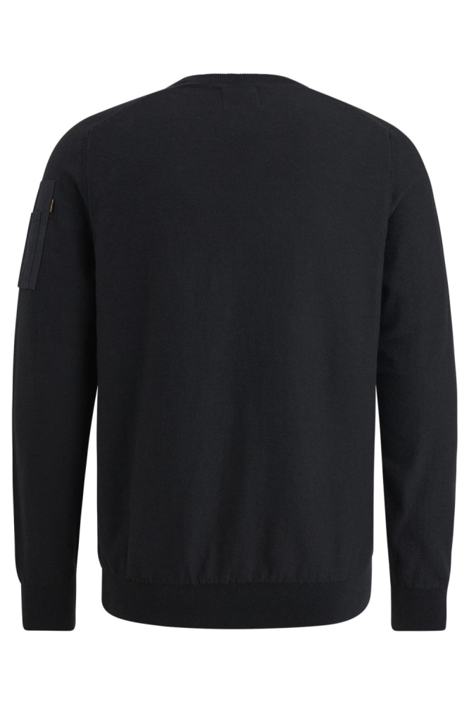 PME legend zwarte heren trui | Achteraanzicht