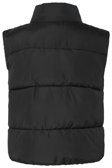 Pieces zwarte dames jas | Achteraanzicht